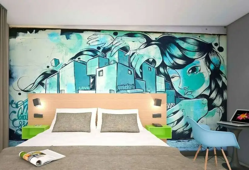 景色の見えるスーペリアルーム, Ibis Styles Clamart Gare Grand Paris