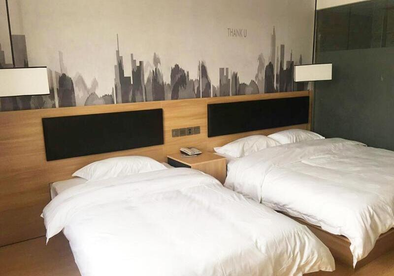 Семейный Номер, Thank Inn Chain Hotel Beijing Tongzhou District Wuzi University