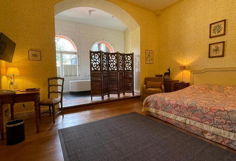 디럭스 룸, Gästehaus Schloss Saareck