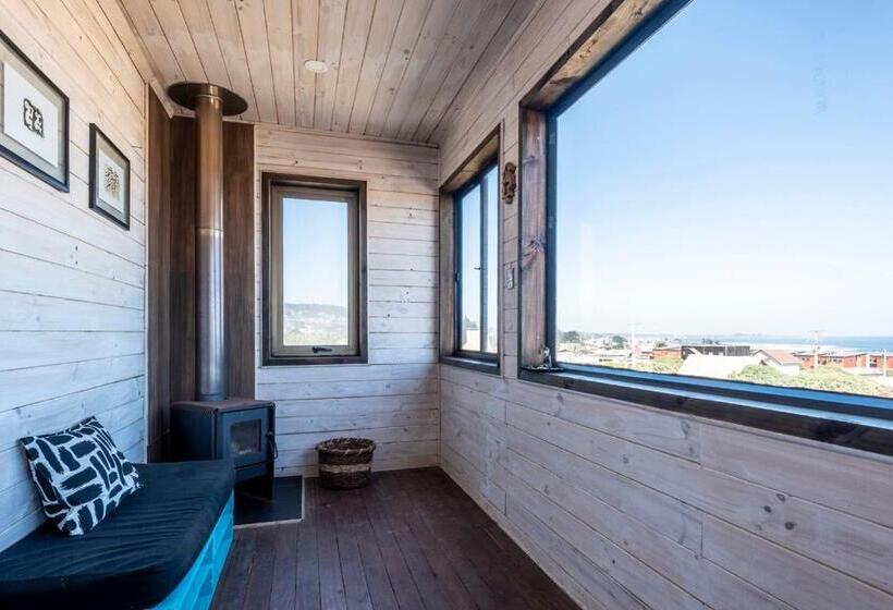 آپارتمان 1 خوابه با چشم‌انداز دریا, Pichilemu Apart