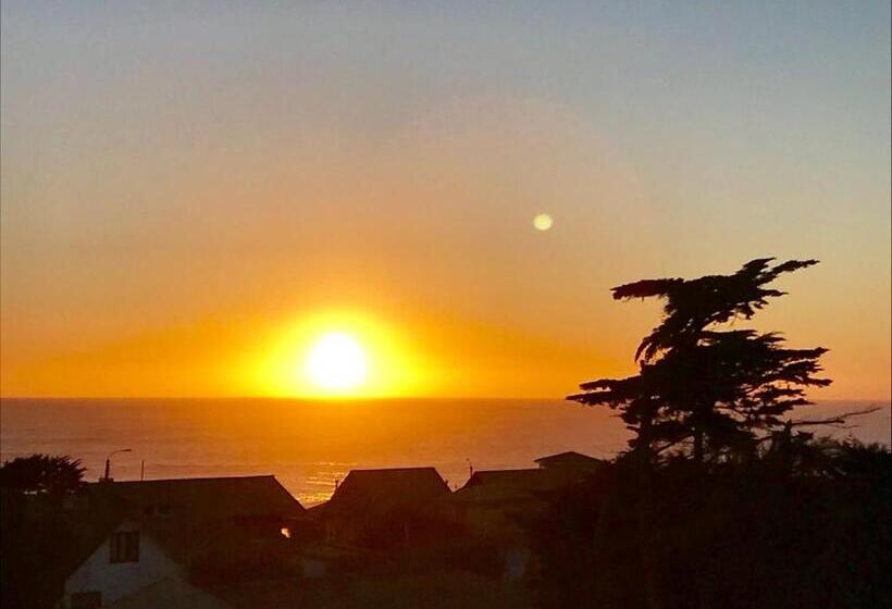 آپارتمان 1 خوابه با چشم‌انداز دریا, Pichilemu Apart