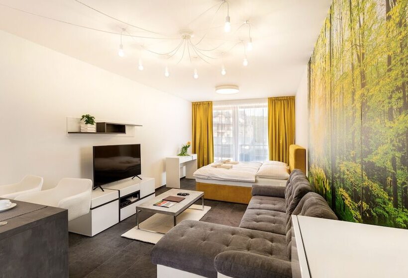 Студия Стандарт, Apartmánový Hotel Hrebienok Resort