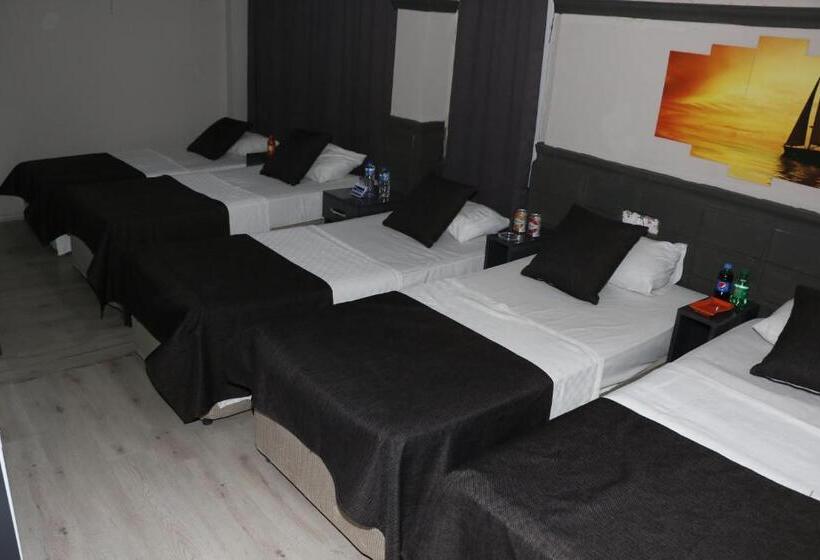 Четырехместный Номер Стандарт Вид на Сад, Asus Palmiye Otel