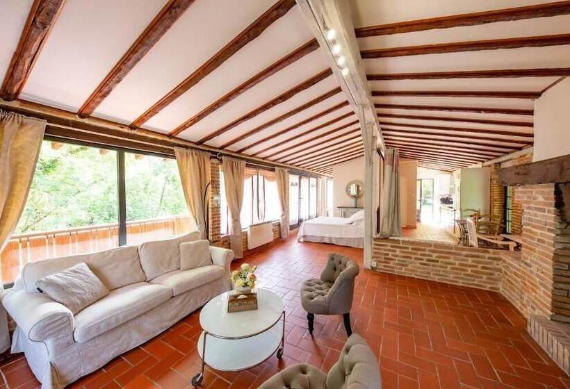 Дом 1 Спальня, Le Moulin De Rudelle