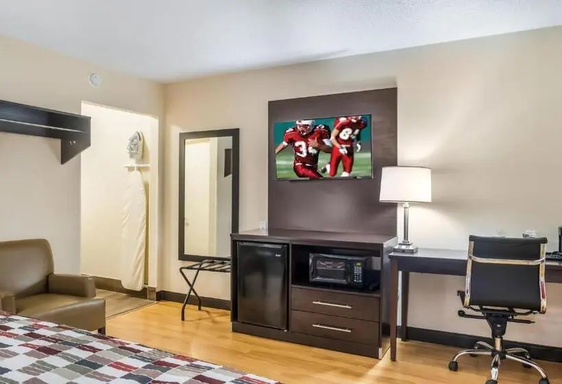 キングサイズベッドのデラックスルーム, Red Roof Inn Chicago  Alsip