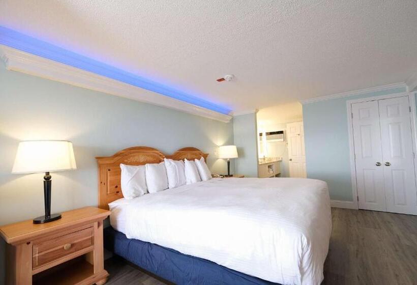 חדר דלוקס עם מרפסת נוף לים, Norseman Resort On The Beach