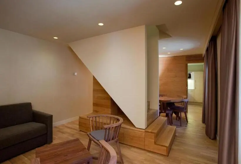 １ベッドルームドゥプレックスアパートメント, Apartaments Vall de Núria
