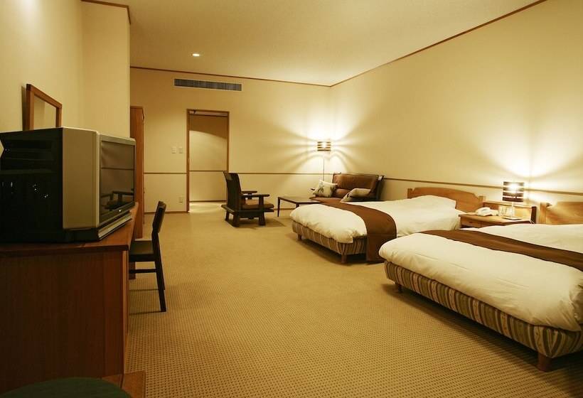 חדר סטנדרט לשלושה, Nakao Kogen Hotel Kazaguruma
