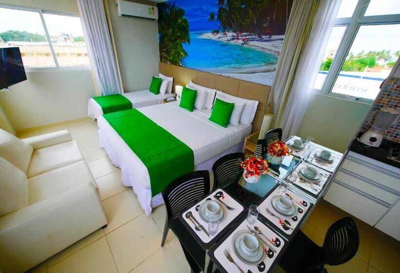 Апартаменты 1 Спальня Вид на Море, Pousada Marie Claire Flats