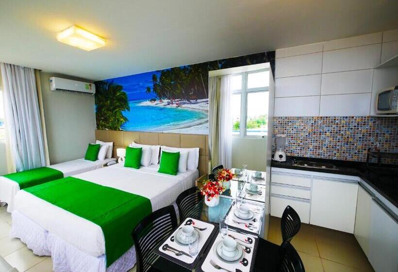 Апартаменты 1 Спальня Вид на Море, Pousada Marie Claire Flats