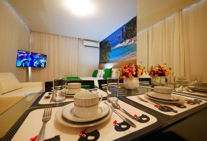 Апартаменты 1 Спальня Вид на Море, Pousada Marie Claire Flats