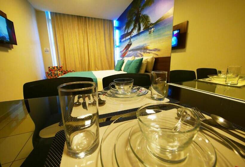 Апартаменты 1 Спальня Вид на Бассейн, Pousada Marie Claire Flats