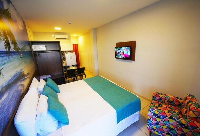 Апартаменты 1 Спальня Вид на Бассейн, Pousada Marie Claire Flats