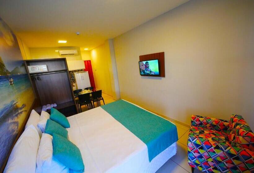 Апартаменты 1 Спальня Вид на Бассейн, Pousada Marie Claire Flats