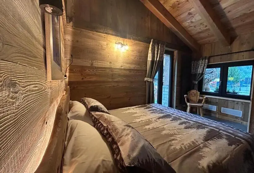 シャレー1寝室, Hibou Chambres Cogne