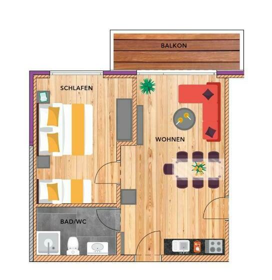 Апартаменты Deluxe 1 Спальня, Apart Und Wellnesshotel Dachsteinresort