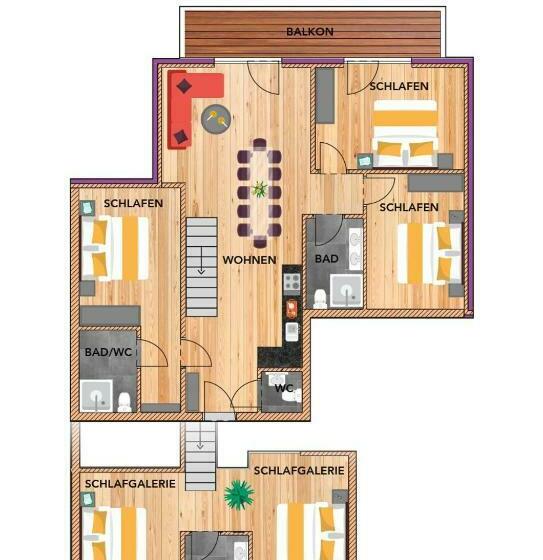 Апартаменты Superior 1 Спальня, Apart Und Wellnesshotel Dachsteinresort