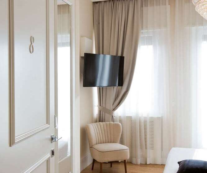 琮城市景观的豪华间, Suite Milano Duomo