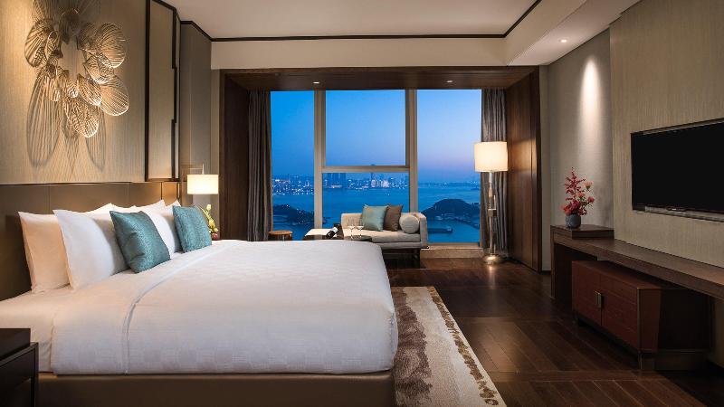 חדר סטנדרט עם נוף, Hualuxe Xiamen Haicang Habour View   An Ihg