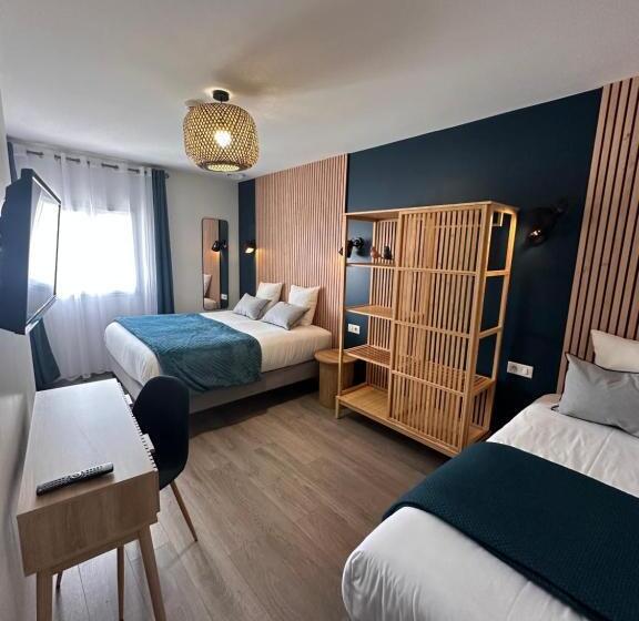 스탠다드 룸, Auberge Du Vieux Lanas Logis Hotel Restaurant