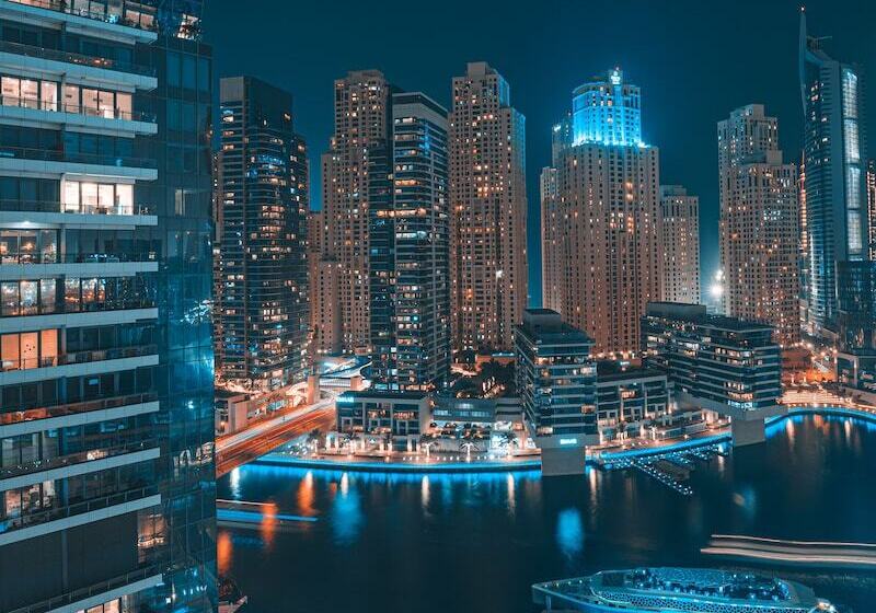 可观景的套房, Crowne Plaza Dubai Marina, An Ihg