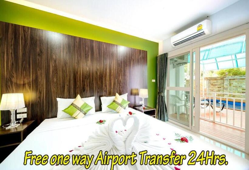 デラックスルーム, Naiyang Place Phuket Airport