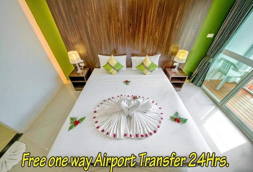 デラックスルーム, Naiyang Place Phuket Airport