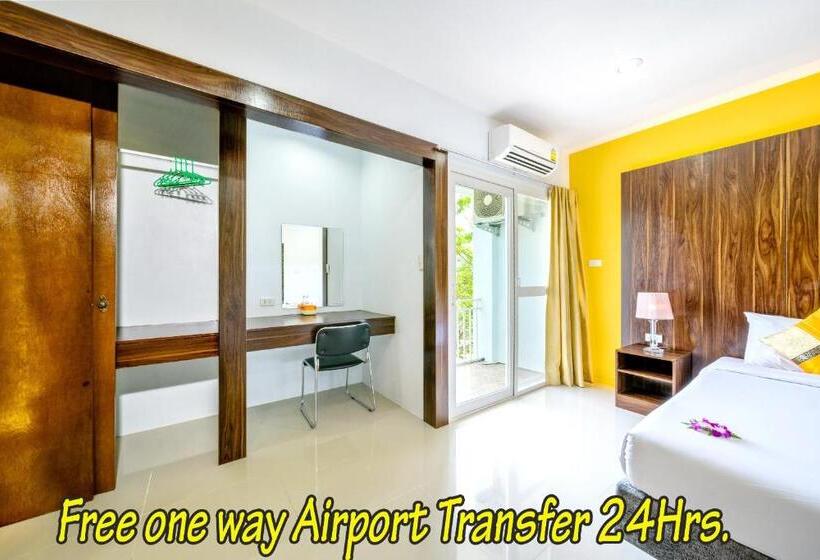 デラックスルーム, Naiyang Place Phuket Airport