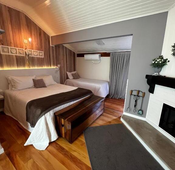 חדר סטנדרט נוף לאגם, Serra Bela Eco Pousada