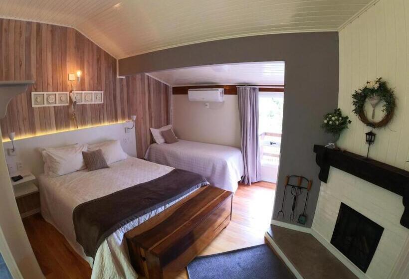 חדר סטנדרט נוף לאגם, Serra Bela Eco Pousada