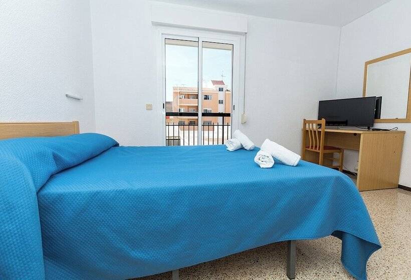 اتاق استاندارد با تخت دوبل, Hostal El Mercat