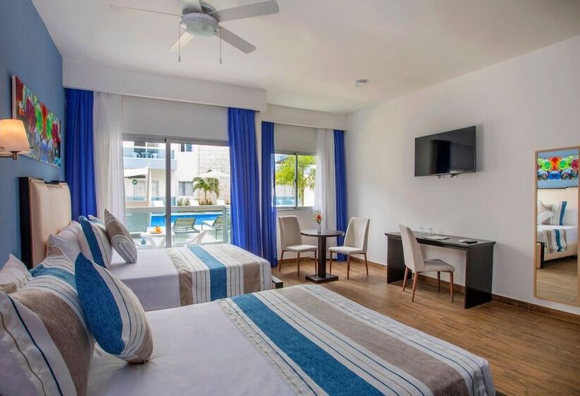 标准工作室带泳池景, Whala! Urban Punta Cana