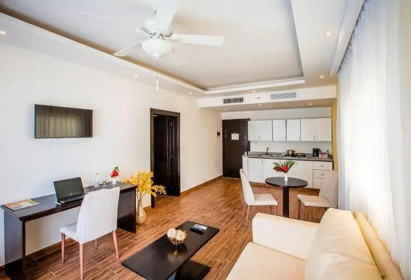 آپارتمان 1 خوابه با چشم‌انداز استخر, Whala! Urban Punta Cana