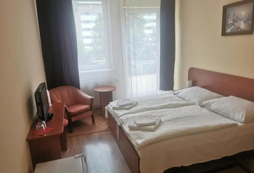 Standard-huone Terassi, Penzion Zornicka