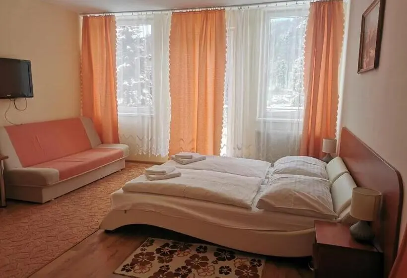 Huoneisto 1 Makuuhuone Terassi, Penzion Zornicka