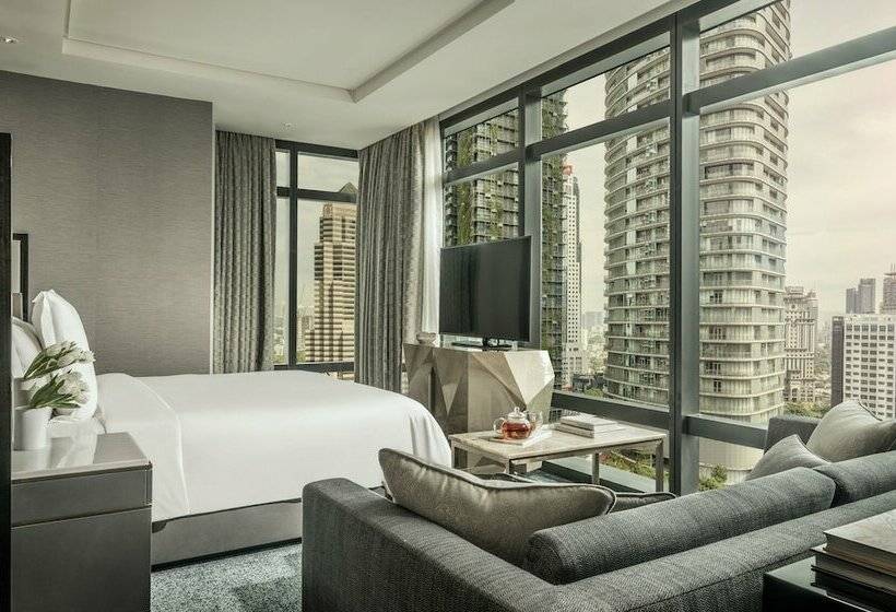 Номер Стандарт Двуспальная Кровать Вид на Парк, Four Seasons Hotel Kuala Lumpur