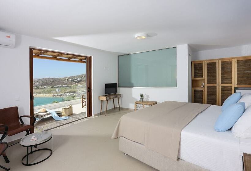 בקתה סופריור, Albatros Club Mykonos