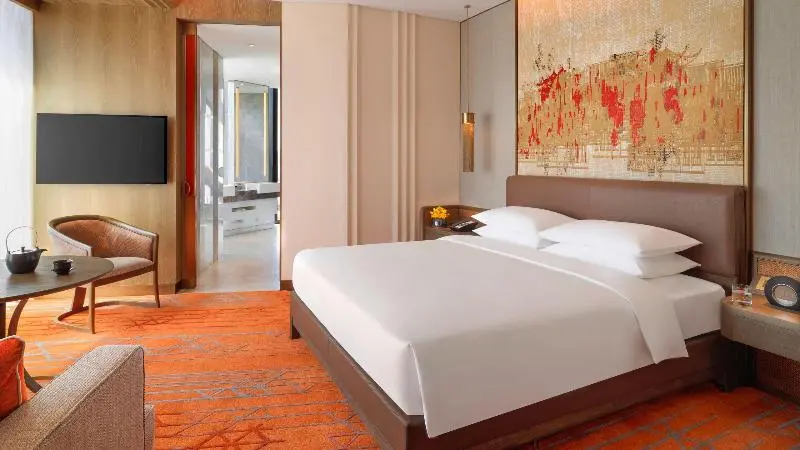 キングサイズベッドのスタンダードルーム, Grand Hyatt Xi An