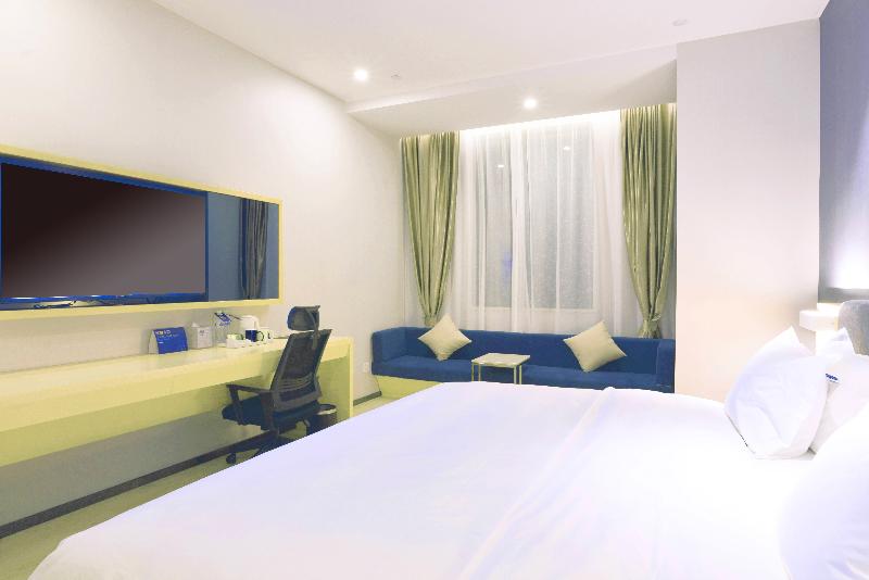 キングサイズベッドのスタンダードルーム, Holiday Inn Express Jinan Exhibition Center By Ihg