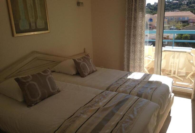 اتاق اساندارد با چشم‌انداز جانبی به دریا, Hôtel Méditerranée