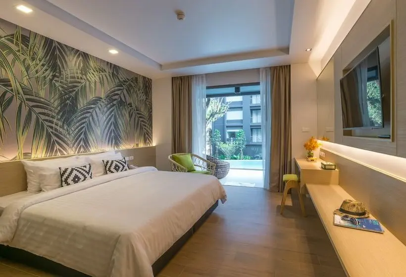اتاق لوکس با چشم‌انداز استخر, Panan Krabi Resort