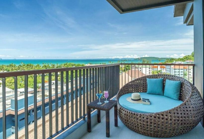 غرفة ديلوكس مطلّة علي البحر, Panan Krabi Resort   Sha Extra Plus