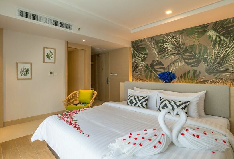 غرفة ديلوكس مطلة على حمام السباحة, Panan Krabi Resort   Sha Extra Plus