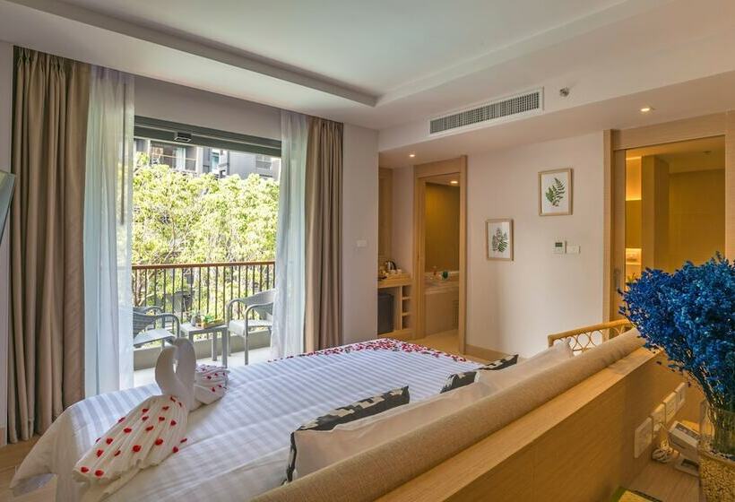 غرفة ديلوكس مطلة على حمام السباحة, Panan Krabi Resort   Sha Extra Plus