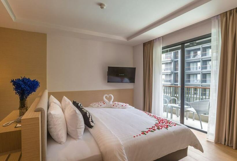 풀장 전망 디럭스 룸, Panan Krabi Resort   Sha Extra Plus