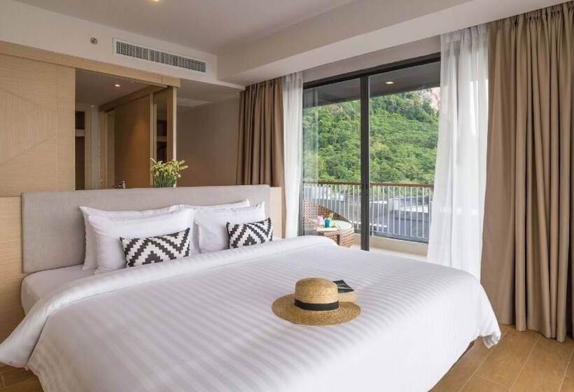 غرفة ديلوكس مطلّة علي البحر, Panan Krabi Resort   Sha Extra Plus