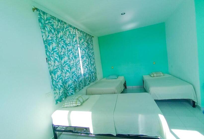 ルームシェアのワンベッド, Posada Nacha`n Ka`an