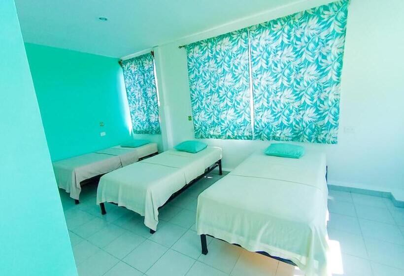 ルームシェアのワンベッド, Posada Nacha`n Ka`an