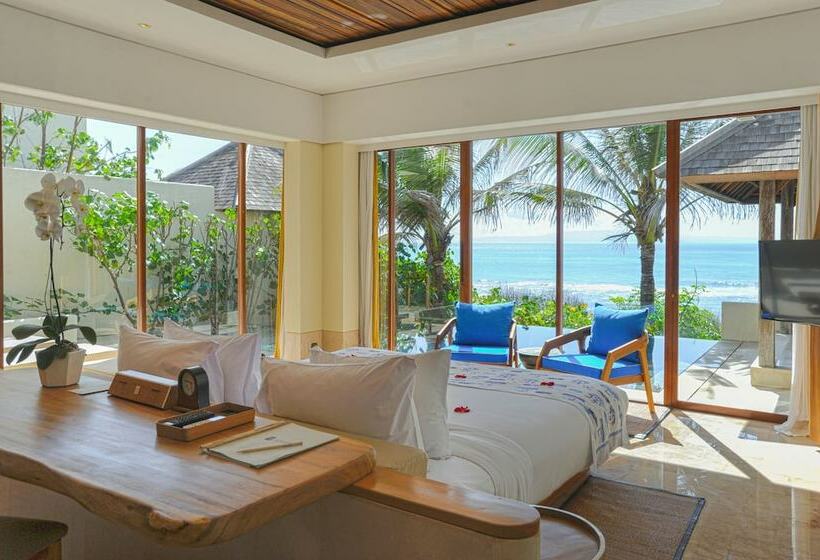 וילת חדר שינה 1 עם נוף לים, Komaneka At Keramas Beach