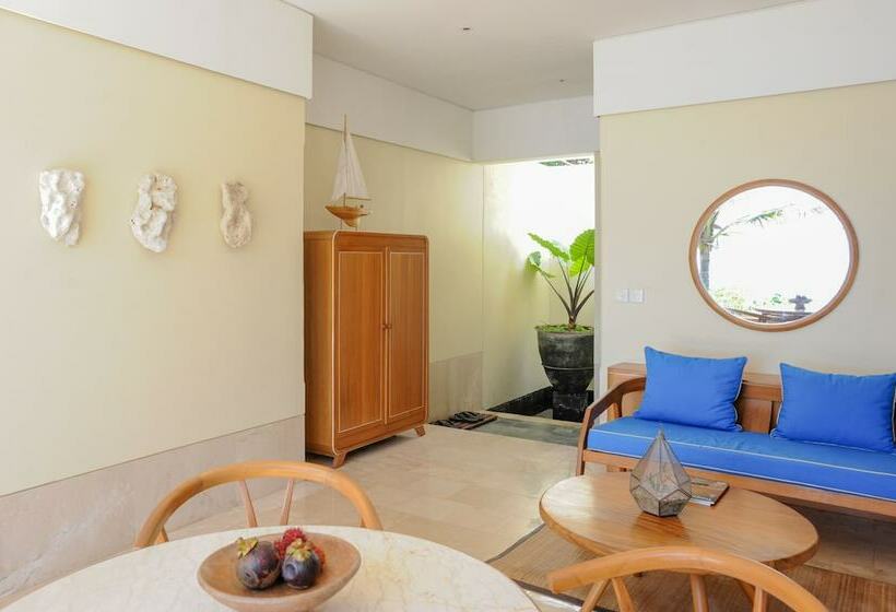 וילת חדר שינה 1 עם נוף לים, Komaneka At Keramas Beach